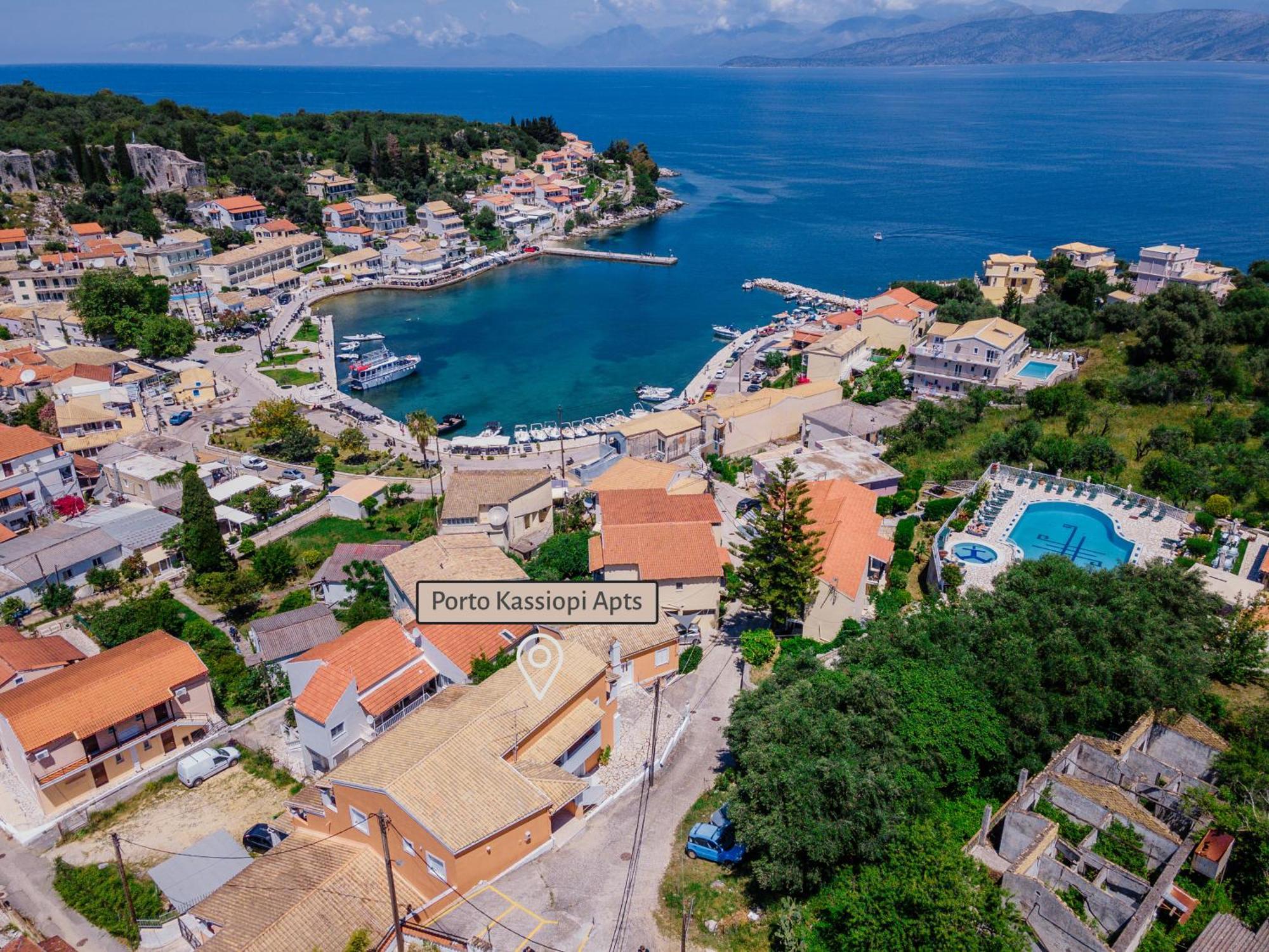 Porto Kassiopi Apartments Exteriör bild